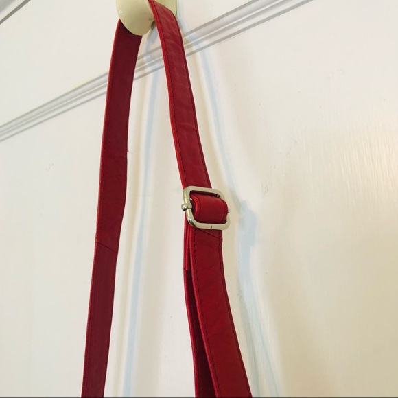 Latico Red Crossbody Bag - Picture 3 of 7
